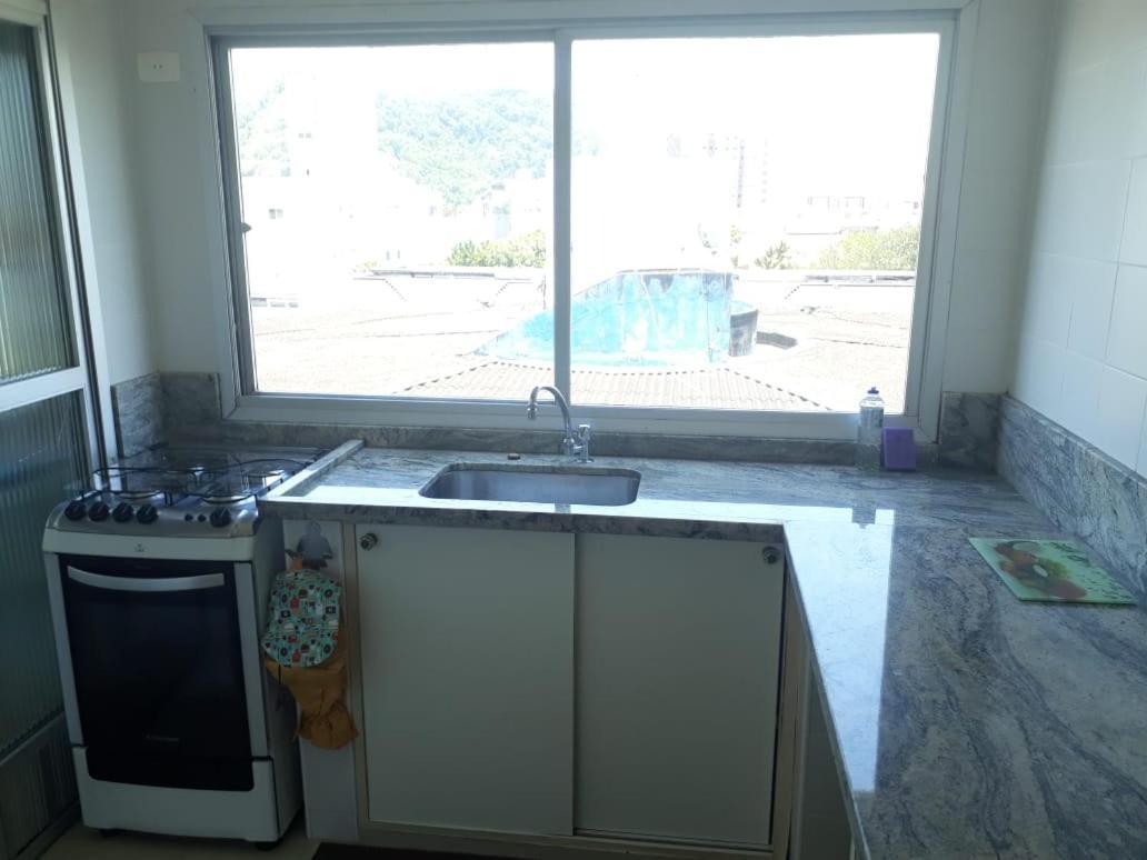 Cobertura Com Area Externa Com Vista Para O Mar Na Melhor Praia Do Guaruja Tombo Buitenkant foto